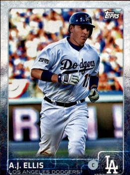 2015 Topps Los Angeles Dodgers #LAD6 A.J. Ellis Front