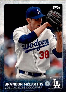 2015 Topps Los Angeles Dodgers #LAD17 Brandon McCarthy Front