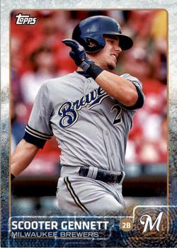 2015 Topps Milwaukee Brewers #MB-9 Scooter Gennett Front