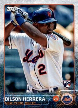 2015 Topps New York Mets #NYM-11 Dilson Herrera Front