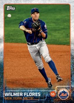 2015 Topps New York Mets #NYM-13 Wilmer Flores Front