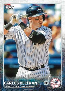 2015 Topps New York Yankees #NYY-5 Carlos Beltran Front