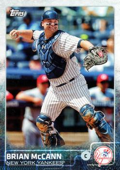 2015 Topps New York Yankees #NYY-7 Brian McCann Front
