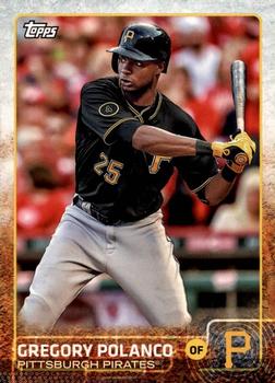 2015 Topps Pittsburgh Pirates #PIP-3 Gregory Polanco Front
