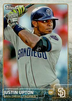 2015 Topps San Diego Padres #SDP-6 Justin Upton Front