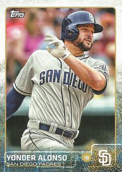 2015 Topps San Diego Padres #SDP-13 Yonder Alonso Front
