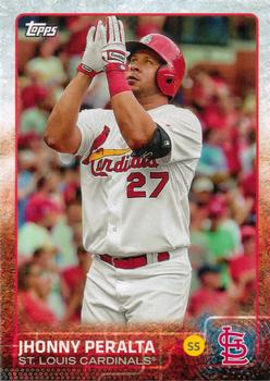 2015 Topps St. Louis Cardinals #SLC-5 Jhonny Peralta Front