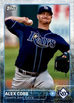 2015 Topps Tampa Bay Rays #TBR2 Alex Cobb Front