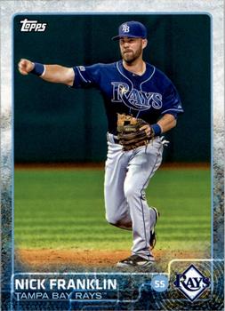 2015 Topps Tampa Bay Rays #TBR4 Nick Franklin Front