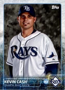 2015 Topps Tampa Bay Rays #TBR17 Kevin Cash Front