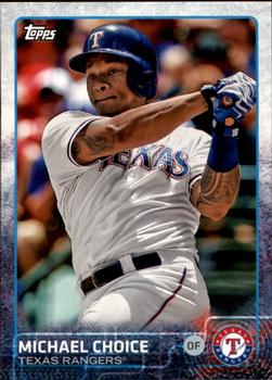 2015 Topps Texas Rangers #TR3 Michael Choice Front