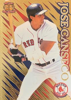 1996 Pacific Prism - Gold #P-78 Jose Canseco Front