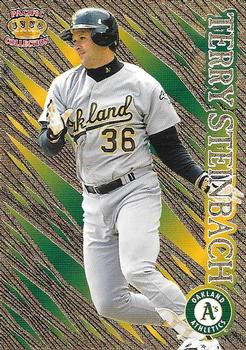 1996 Pacific Prism - Gold #P-127 Terry Steinbach Front
