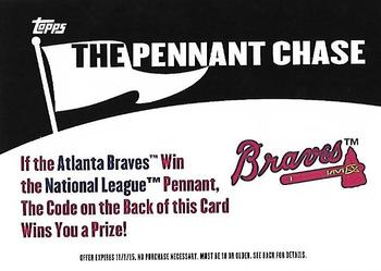 2015 Topps - The Pennant Chase #NNO Atlanta Braves Front