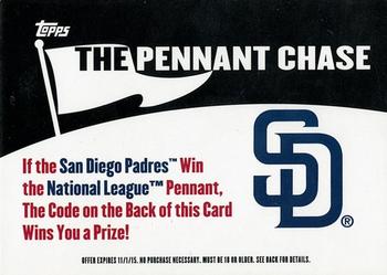 2015 Topps - The Pennant Chase #NNO San Diego Padres Front