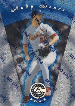 1997 Pinnacle Totally Certified - Platinum Blue #16 Andy Benes Front