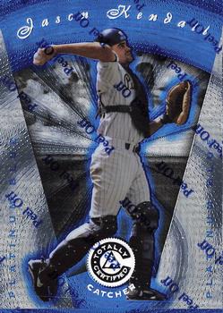1997 Pinnacle Totally Certified - Platinum Blue #46 Jason Kendall Front