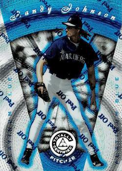 1997 Pinnacle Totally Certified - Platinum Blue #54 Randy Johnson Front