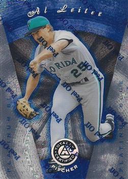 1997 Pinnacle Totally Certified - Platinum Blue #81 Al Leiter Front