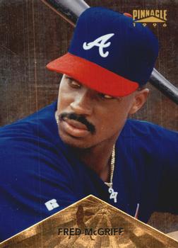 1996 Pinnacle - Foil #209 Fred McGriff Front