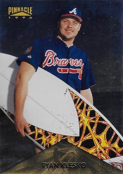 1996 Pinnacle - Foil #253 Ryan Klesko Front