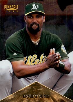 1996 Pinnacle - Foil #365 Ernie Young Front