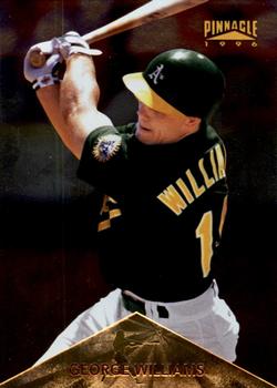 1996 Pinnacle - Foil #385 George Williams Front