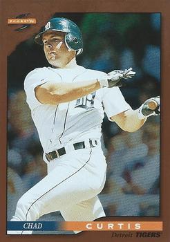 1996 Score - Dugout Collection (Series One) #11 Chad Curtis Front