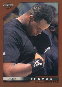 1996 Score - Dugout Collection (Series One) #20 Frank Thomas Front