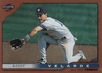 1996 Score - Dugout Collection (Series One) #48 Randy Velarde Front