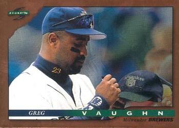 1996 Score - Dugout Collection (Series One) #49 Greg Vaughn Front