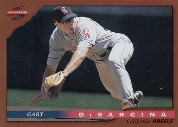 1996 Score - Dugout Collection (Series One) #55 Gary DiSarcina Front