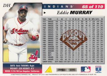 1996 Score - Dugout Collection (Series One) #65 Eddie Murray Back