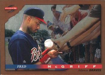 1996 Score - Dugout Collection (Series One) #67 Fred McGriff Front