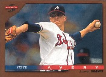 1996 Score - Dugout Collection (Series One) #73 Steve Avery Front