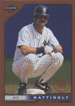 1996 Score - Dugout Collection Artist's Proofs (Series One) #8 Don Mattingly Front