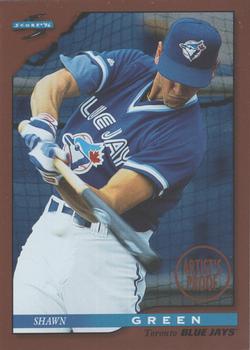 1996 Score - Dugout Collection Artist's Proofs (Series One) #23 Shawn Green Front