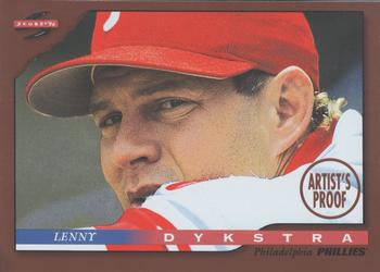 1996 Score - Dugout Collection Artist's Proofs (Series One) #57 Lenny Dykstra Front