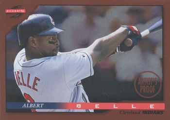 1996 Score - Dugout Collection Artist's Proofs (Series One) #59 Albert Belle Front