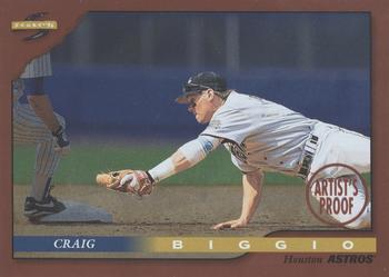 1996 Score - Dugout Collection Artist's Proofs (Series One) #68 Craig Biggio Front