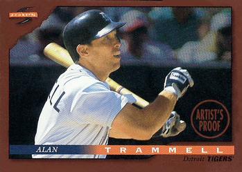 1996 Score - Dugout Collection Artist's Proofs (Series One) #72 Alan Trammell Front