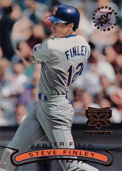 1996 Stadium Club - Extreme Players Bronze #NNO Steve Finley Front