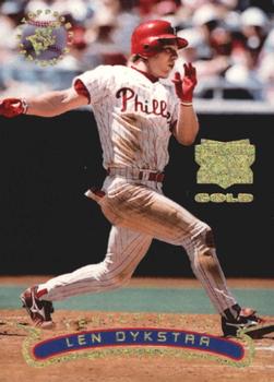 1996 Stadium Club - Extreme Players Gold #NNO Lenny Dykstra Front
