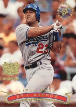 1996 Stadium Club - Extreme Players Gold #NNO Eric Karros Front