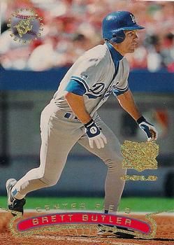 1996 Stadium Club - Extreme Players Gold #NNO Brett Butler Front