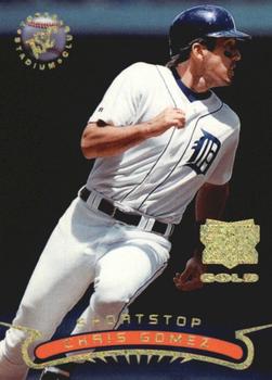 1996 Stadium Club - Extreme Players Gold #NNO Chris Gomez Front