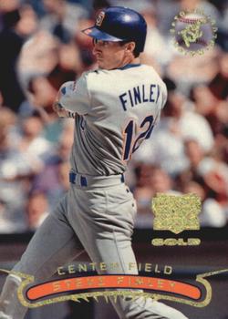 1996 Stadium Club - Extreme Players Gold #NNO Steve Finley Front