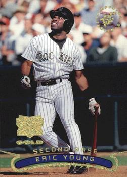1996 Stadium Club - Extreme Players Gold #NNO Eric Young Front