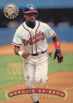 1996 Stadium Club - Extreme Players Gold #NNO Marquis Grissom Front