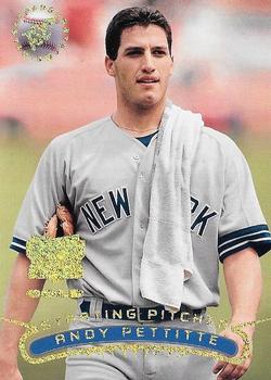 1996 Stadium Club - Extreme Players Gold #NNO Andy Pettitte Front